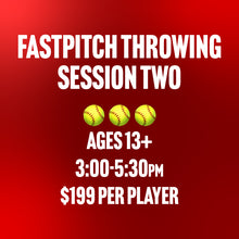 Load image into Gallery viewer, Throwing &amp; Mental Skills Clinics - Needham, Mass USA - Sept. 27th, 2026