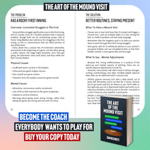 Load image into Gallery viewer, The Art of the Mound Visit - Signed Paperback