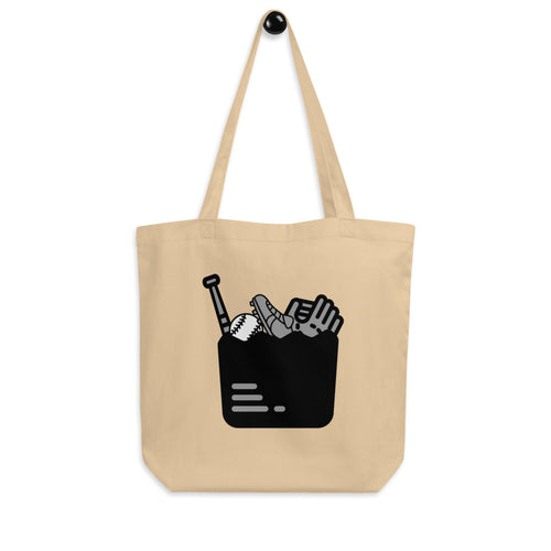 Baseball Themed Eco Tote Bag