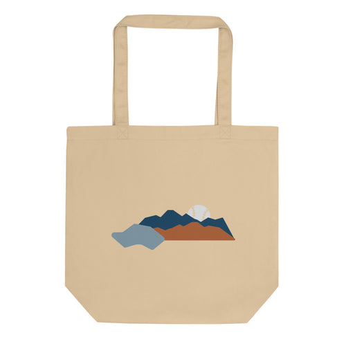 Baseball Sunset Eco Tote Bag